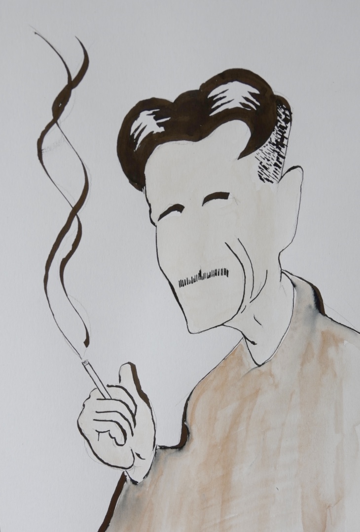 George Orwell image 1 by David Atkinson